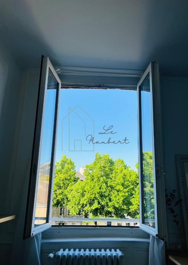 Le Flaubert, Appartement Et Parking En Centre Ville Rouen Bagian luar foto